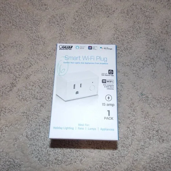 NWT-Smart WiFi Plug Work with Alexa and Google Home - Picture 3 of 5